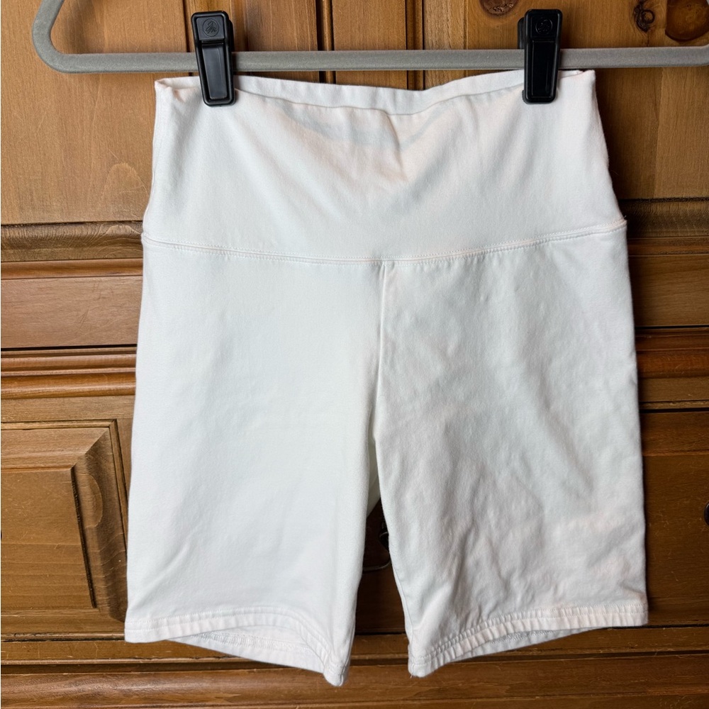 TNA Women's White Bike Shorts